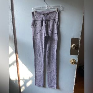 Size 6 lululemon purple leggings